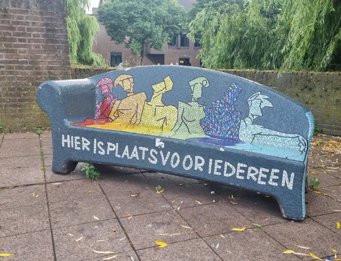 Bankje Stad