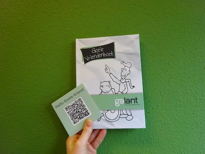 Boekje + Sticker Groene Muur 2